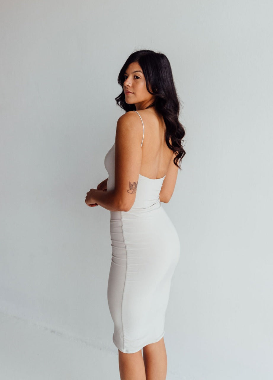 Hooked Low Back Bodycon
